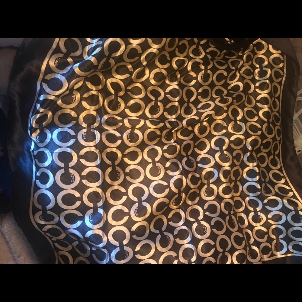 Large Coach scarf